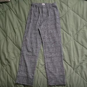 John Galt Plaid Straight Leg Pants